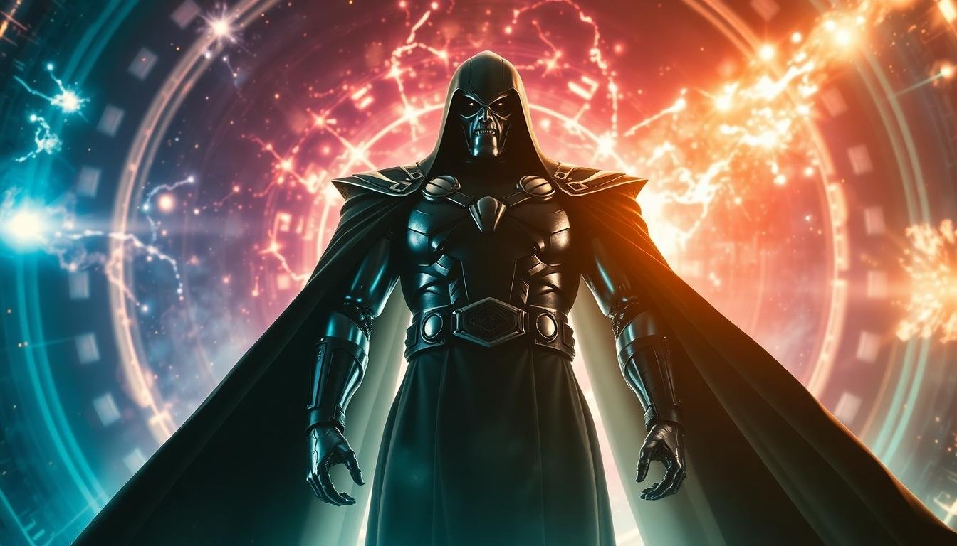 doctor doom armor cinematic cosmic portal