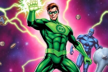 hal jordan green lantern cosmic battle fantastic four