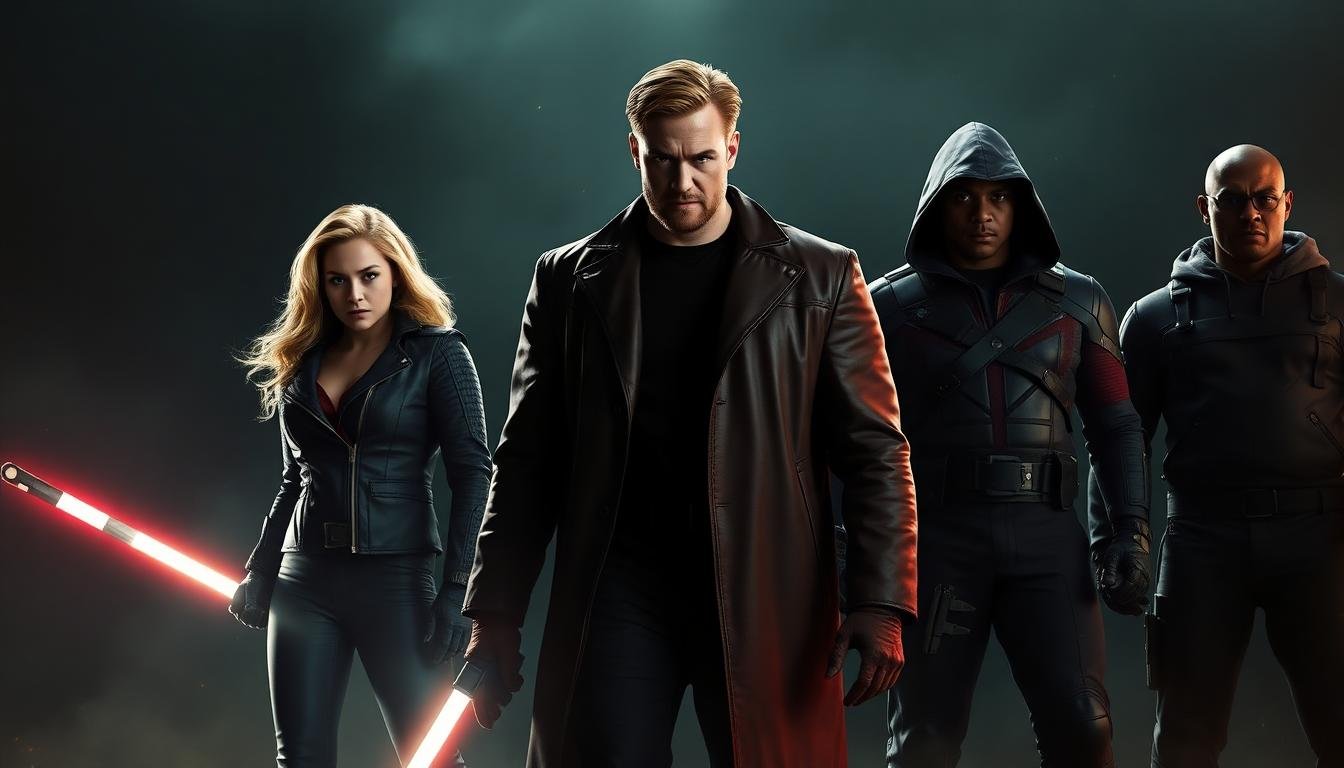 marvel thunderbolts team lineup poster