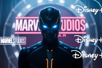 marvel vision glowing eyes marvel studios disney logo
