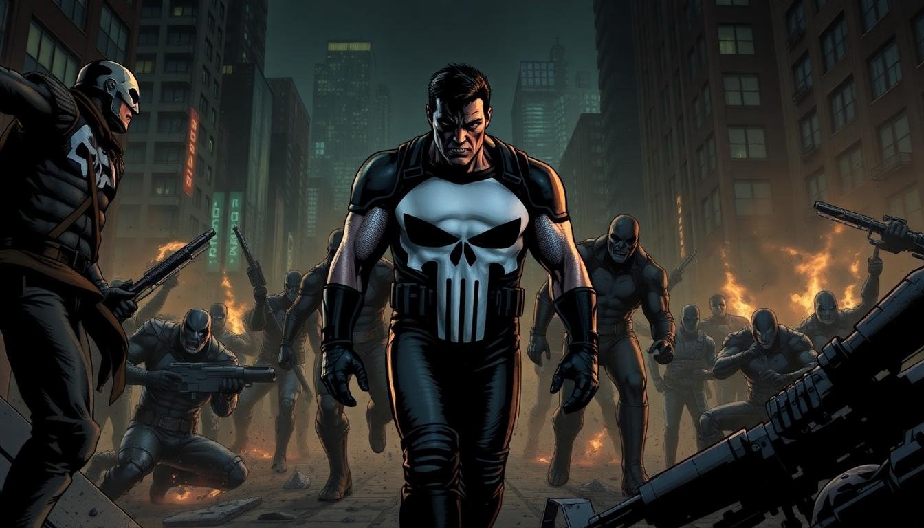 punisher chaos defeated marvel villains city
