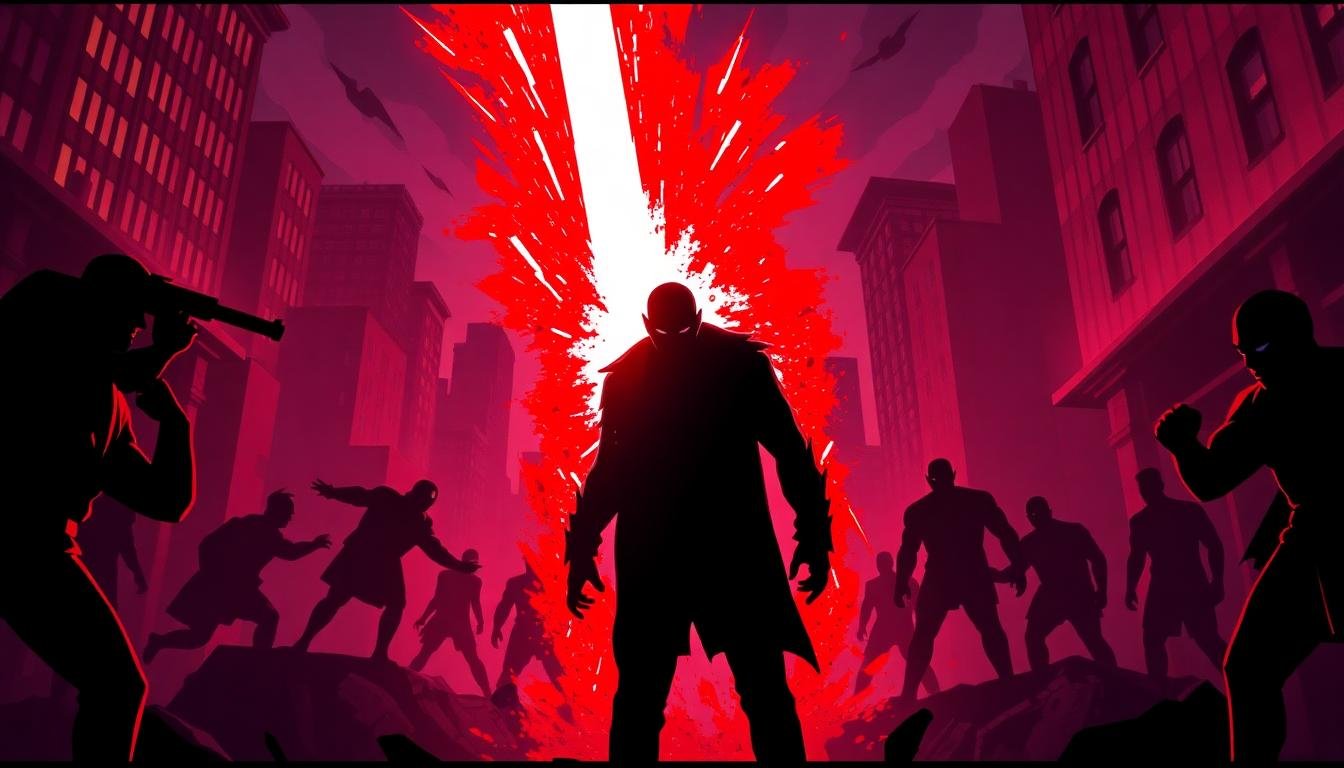 dramatic vampire hunter crimson dissolution clash