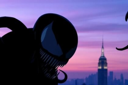 alien symbiote silhouette nyc dusk skyline 2acf7547