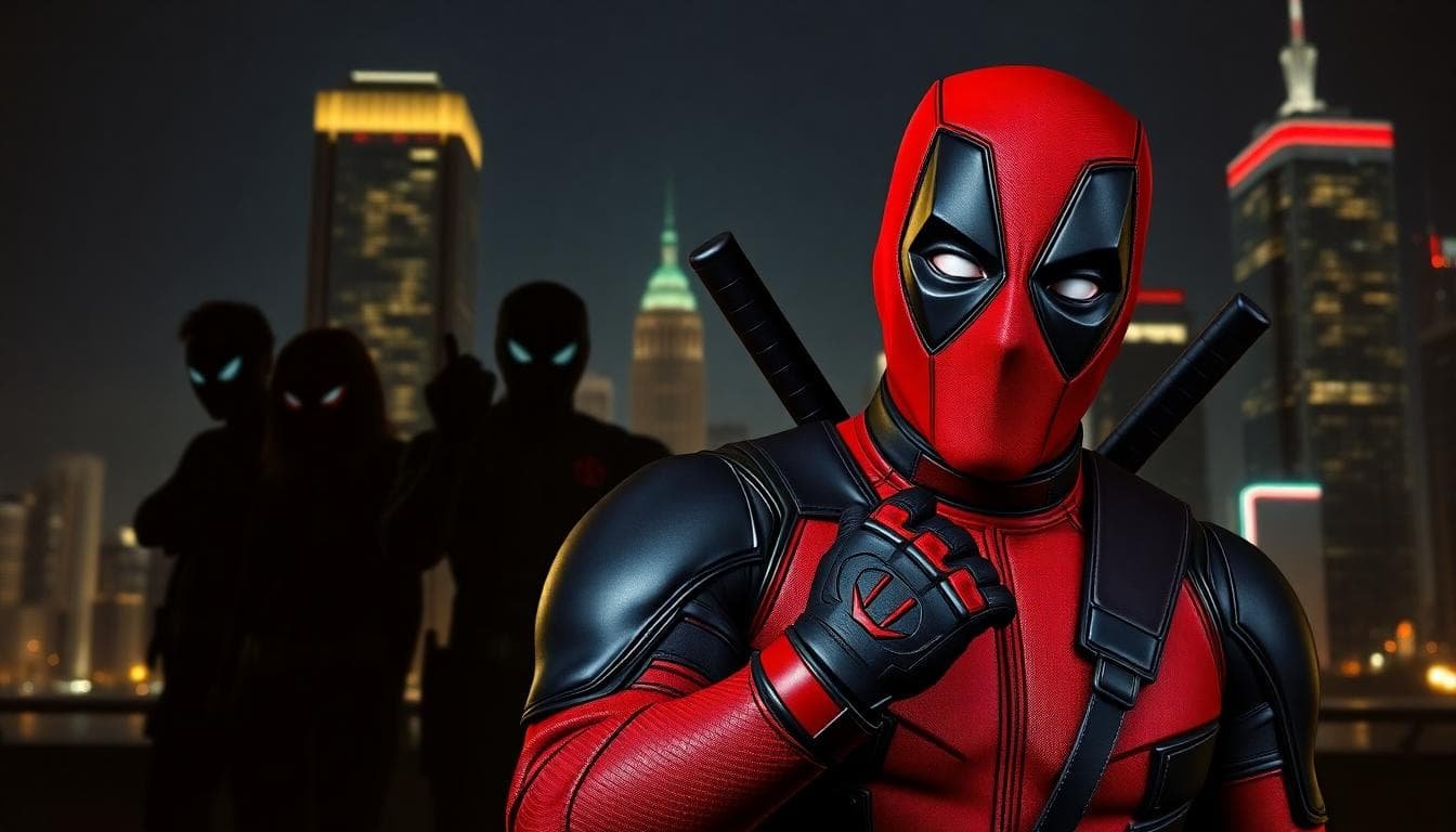 deadpool mutant team cinematic night poster f175c933