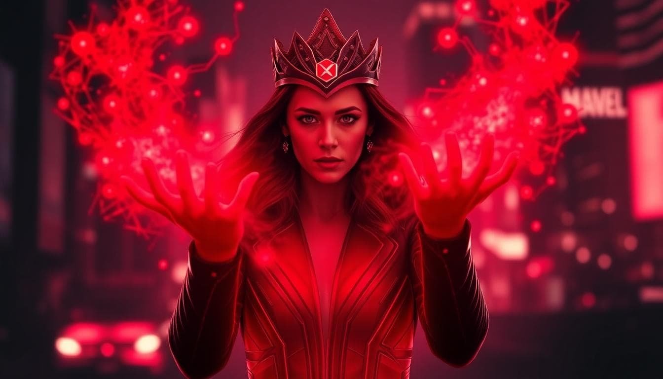 scarlet witch mcu return mystical silhouette